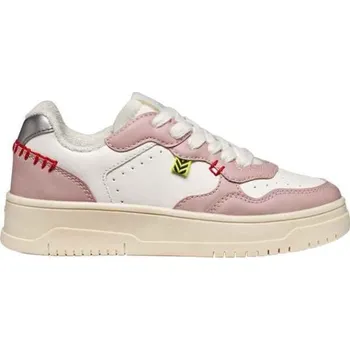 Dívčí tenisky Dívčí volnočasová obuv Geox J LESTRELLA 34 Bílá, Růžová