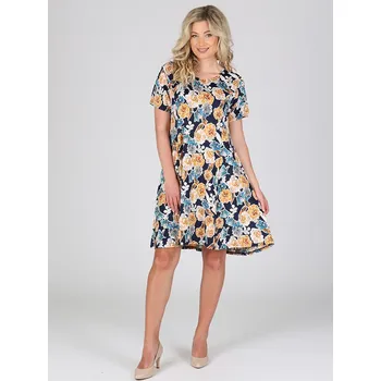 Dámské šaty EVONA a.s. Dámské krátké šaty LETNÍ vzor 1 - SATY LETNI E-VZOR 1 UNI