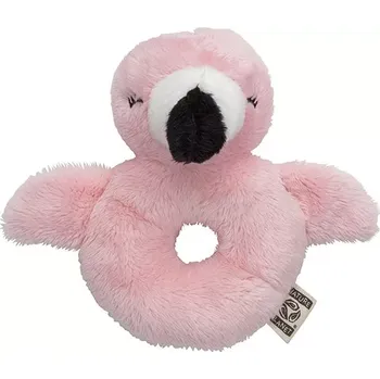 plyšová chrastítko flamingo Nature Planet