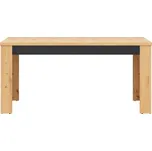 Black Red White Ostia STO/7/16 (dub artisan + dub černý) (pro 6 až 8 osob)