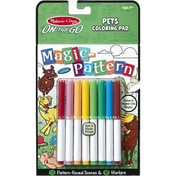 omalovánky Magická omalovánka domácí zvířata Melissa & Doug