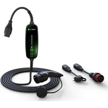 Nabíjecí stanice pro elektromobil Přenosný Wallbox EcoVolter Pro II - 3x32A-6,5m (Wi-FI)