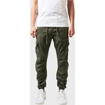 Pánské kalhoty Camo Cargo Jogging Pants - olive camo 36