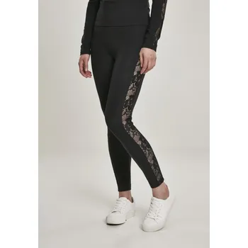 Dámské legíny Ladies Lace Striped Leggings XS