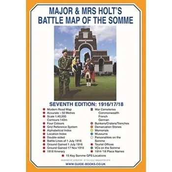 Major & Mrs Holt's Battle Map of The Somme (Map) - Holt, Tonie; Holt, Valmai