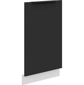Kuchyňská skříňka Dvířka pro vestavnou myčku LUNARA - 45x72 cm, černé / bílé