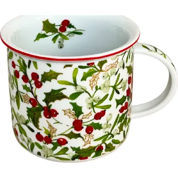 Český porcelán a.s. Tina 380 ml, jmelí a cesmína