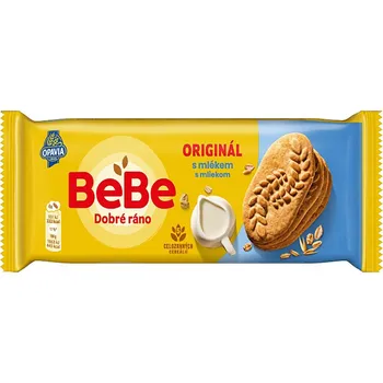 Opavia Bebe Dobré ráno s Mlékem 50g cena za kartonové balení (Kartonové balení : 30 ks)