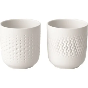 Stolování Villeroy & Boch V&B Manufacture Collier blance Hrnky set 2ks 10-1681-8403