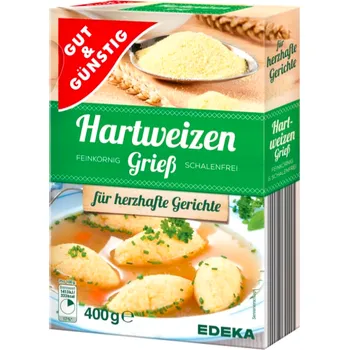 G&G Krupice z tvrdé pšenice 400g