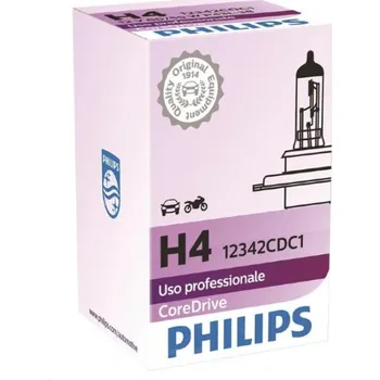 Autožárovka Philips H4 12V 60/55W P43t-38 CoreDrive +30% 1ks 12342CDC1