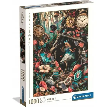 Puzzle PUZZLE 1000 EL ALENKA V ŘÍŠI DIVŮ DIVŮ DALŠÍ DEN CLEMENTONI 39888