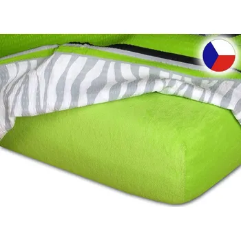 Froté prostěradlo 100x200 EXCLUSIVE kiwi
