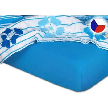 Jersey prostěradlo 120x200 EXCLUSIVE denim