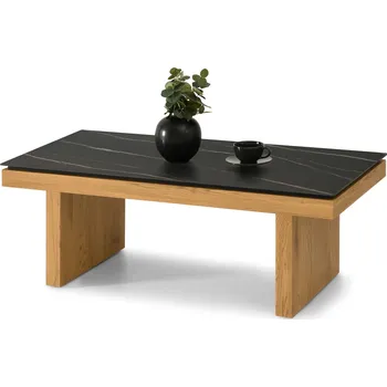 Křeslo Mebel Partner Aventajaban (černá + dub)