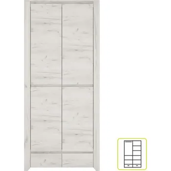 Šatní skříň Tempo Kondela Adamu Typ 20