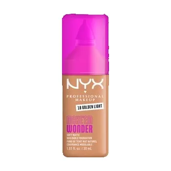 Přípravek na tvář NYX Professional Makeup Make 'EM Wonder Soft Matte Tekutý základ