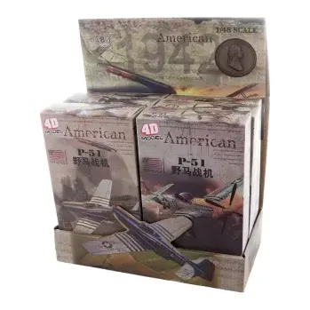 ostatní stavebnice 4D skládací letadlo – stavebnice pro dospívající