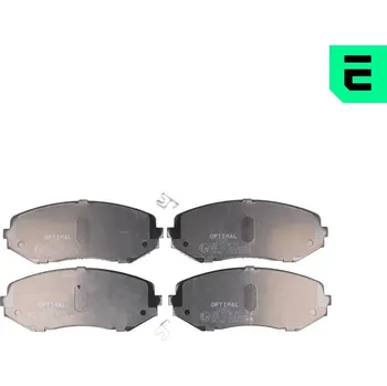Brzdová destička Sada brzdových destiček, kotoučová brzda OPTIMAL BP-12422