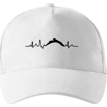 Kšiltovka Unisex kšiltovka EKG Sněžka, Barva Bílá, Velikost 19×11 cm , Canvas Kšiltovka Bezvatriko.cz 2910