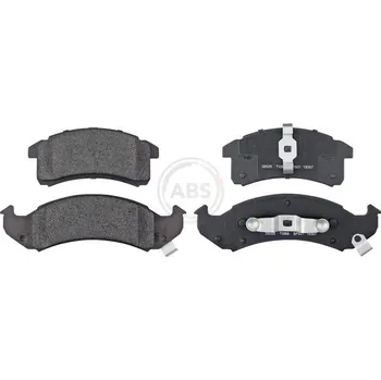 Brzdová destička Sada brzdových destiček, kotoučová brzda A.B.S. 38505