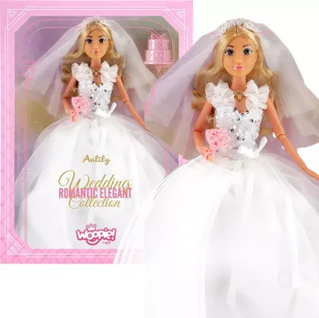 Panenka Woopie panenka Lily 30 cm nevěsta se svatebními doplňky