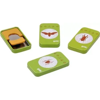 Dřevěná hračka Hmyzí cvakátko – sada 6 ks