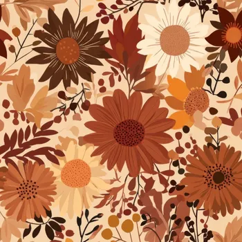 Zbytek - Imitace bavlny light hnědá paleta