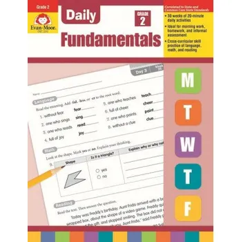 Anglický jazyk Daily Fundamentals, Grade 2 Teacher Edition (Evan-Moor Educational Publihsers)(Brožovaná)
