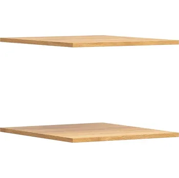 police Black Red White Police do skříně Safadis 1 Dub velký