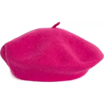 Módní doplněk Dámský baret Daily classic Malinový