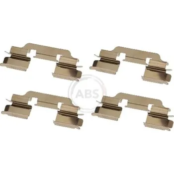 Přislušenství brzdového systému Sada příslušenství, obložení kotoučové brzdy A.B.S. 1601Q
