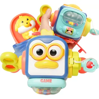 Dětské zboží WOOPIE Pingvín Montessori Smyslová Kostka 6v1