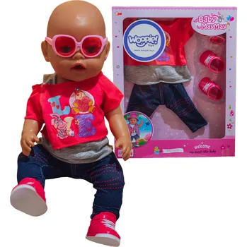 Woopie Módní oblečení pro panenku Love 43-46 cm