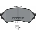 Sada brzdových destiček, kotoučová brzda TEXTAR 2349002