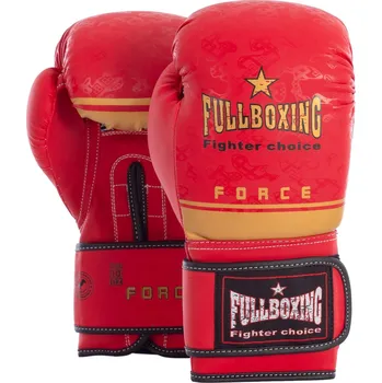 Boxerské rukavice SOFTEE Boxerské rukavice Fullboxing Force 10 oz 10 OZ ČERVENÁ|ŽLUTÁ