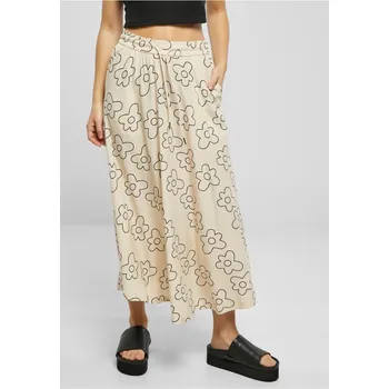 Dámská sukně Ladies Viscose Midi Skirt - softseagrassflower 3XL