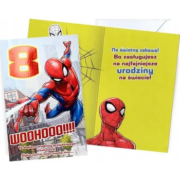 Obraz Přání k narozeninám 8 Spider-Man