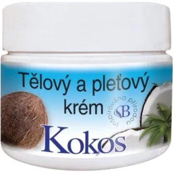 Tělový krém Bione Cosmetics Tělový a pleťový krém KOKOS 260 ml IDDRZEX08390