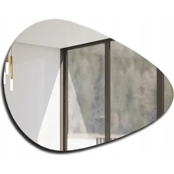 Zrcadlo Stylové Nepravidelné Zrcadlo - Malaga - 120x70, Levé