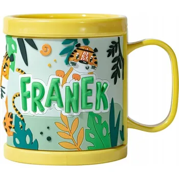 Hrnek Be Happy pro dítě se jménem Franek 3D 300 ml