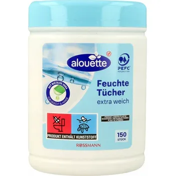 Vlhčený ubrousek Vlhčené ubrousky Alouette Aloe 1 x 150 ks