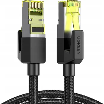 Síťový kabel Patchcord Ugreen F/FTP 7 RJ45/RJ45 5 m černý