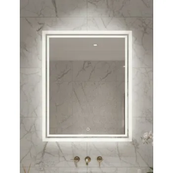 Zrcadlo Zrcadlo LED Capricornus | S Dotykovým Spínačem | 90x120 cm | Neutrální Bílá 4000K Vyrobeno v PL