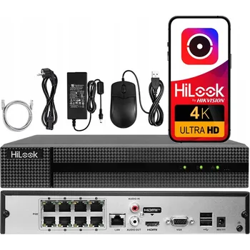 IP kamera HiLook NVR-8CH-5MP/8P Rekordér řady HiLook