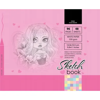 Kancelářský papír Blok na skicování A6 Fresh