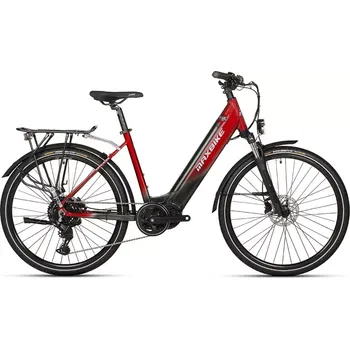 Elektrokolo MAXBIKE VILLA 26", barva červená, baterie 17,5Ah/630Wh, model 2025, rám M(18") - ZDARMA dopravné, odborná montáž, seřízení a zámek ABUS! (Záruka nejlepší ceny. Nalezli jste někde lepší cenu? Napište nám a zkusíme ji trumfnout!)