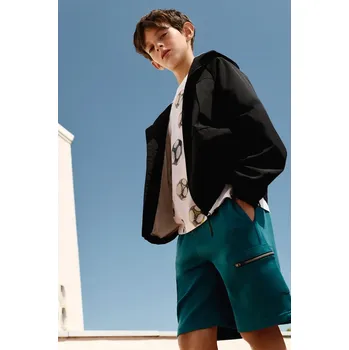 Dětské kraťasy Mayoral 6219.7D.Junior.PPY2 tyrkysová 69X, vel. 152