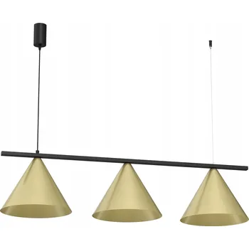 Závěsné svítidlo CAPITAL ČERNÁ-ZLATÁ 3XGX53