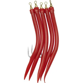 Umělá nástraha Kinetic Návazec Gummi-Makk Red - 4/0, 23 g